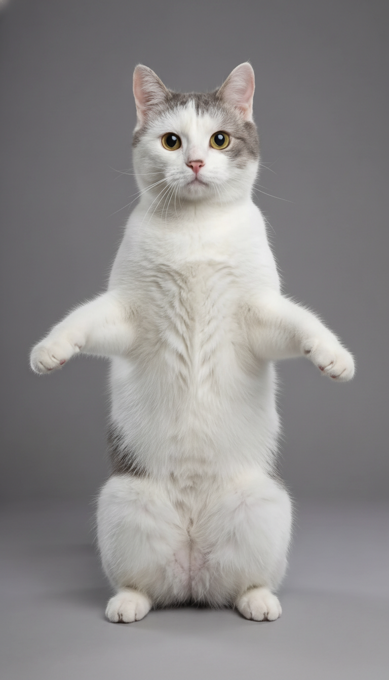 Кот танцует